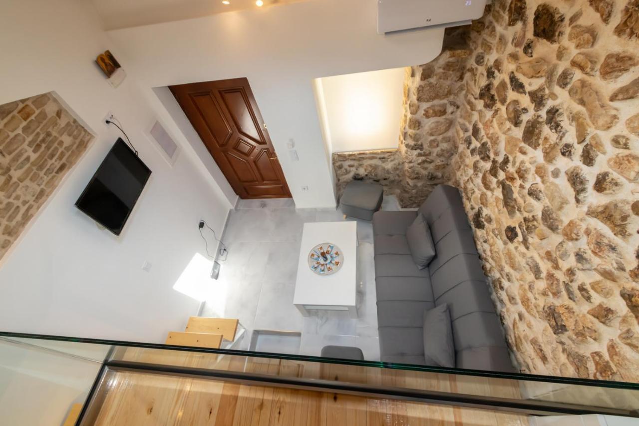 Stone House Apartman Mantouki Kültér fotó